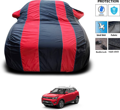 PAGORA Car Cover For Mahindra XUV 300 (With Mirror Pockets)(Red)