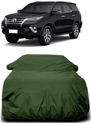 Autoprime Car Cover For Toyota Fortuner 2.8 2WD AT Diesel (With Mirror Pockets)(Green)