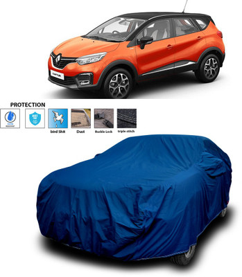 PAGORA Car Cover For Renault Captur (With Mirror Pockets)(Blue)