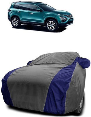 SUGASHRI Car Cover For Tata Buzzard (Gravitas) (With Mirror Pockets)(Grey, Blue)