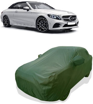 Tricway Car Cover For Mercedes Benz C-Class Cabriolet (With Mirror Pockets)(Green)