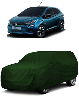 ANTOFY Car Cover For Tata Altroz EV (With Mirror Pockets)(Green)