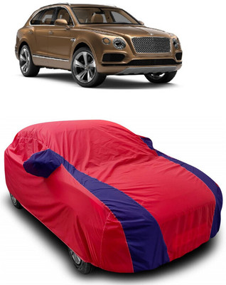 ANTOFY Car Cover For Bentley Bentayga V8 Petrol (With Mirror Pockets)(Red, Blue)