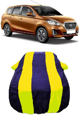 Wegather Car Cover For Datsun Go Plus T VDC Petrol (With Mirror Pockets)(Yellow)