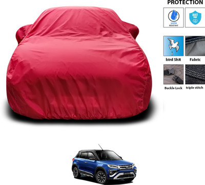 PAGORA Car Cover For Toyota Urban Cruiser (With Mirror Pockets)(Maroon)