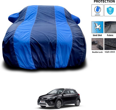 PAGORA Car Cover For Hyundai i20 Active (With Mirror Pockets)(Blue)