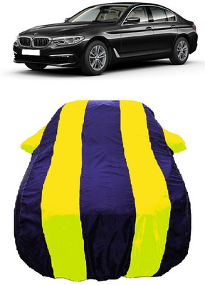 Wegather Car Cover For BMW 5 Series E60 520D (With Mirror Pockets)(Yellow, Blue)