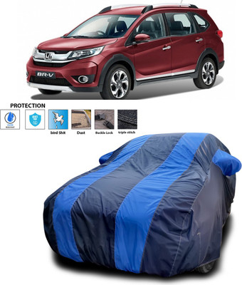 CODOKI Car Cover For Honda Brio (With Mirror Pockets)(Blue)