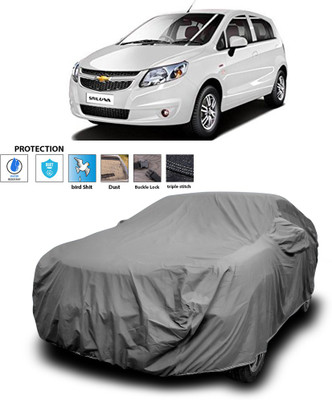 PAGORA Car Cover For Chevrolet UVA (With Mirror Pockets)(Grey)