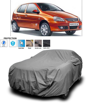 PAGORA Car Cover For Tata Indica eV2 (With Mirror Pockets)(Grey)