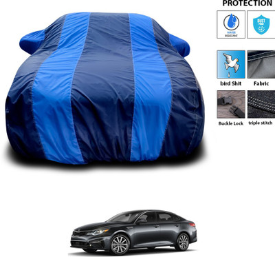 PAGORA Car Cover For Kia Optima (With Mirror Pockets)(Blue)