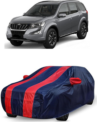 ANTOFY Car Cover For Mahindra XUV500 W3 Diesel (With Mirror Pockets)(Red, Blue)