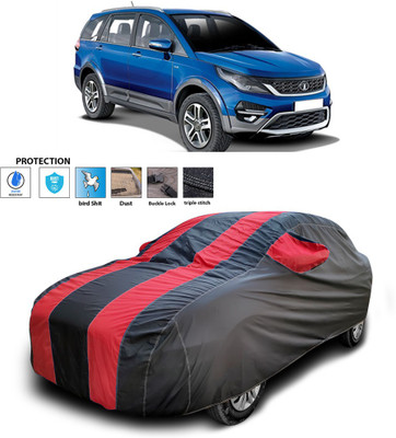 GOSHIV-car and bike accessories Car Cover For Tata Hexa (With Mirror Pockets)(Red)