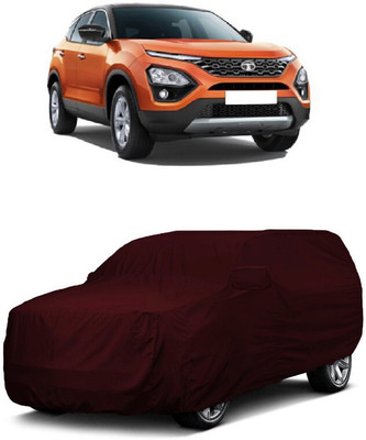 ANTOFY Car Cover For Tata Harrier XZA Plus Dual Tone AT Diesel (With Mirror Pockets)(Maroon)