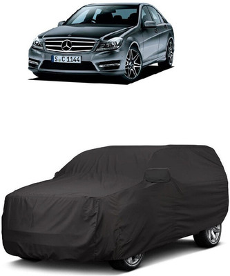 ANTOFY Car Cover For Mercedes Benz C250 (With Mirror Pockets)(Grey)