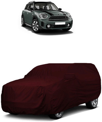 ANTOFY Car Cover For Mini Countryman Cooper S Petrol (With Mirror Pockets)(Maroon)