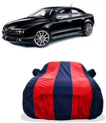 Tricway Car Cover For Alfa Romeo Sedan 159 3.2 V6 Ti (With Mirror Pockets)(Red)