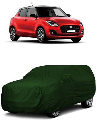 ANTOFY Car Cover For Maruti Suzuki Swift AMT VXI Petrol (With Mirror Pockets)(Green)
