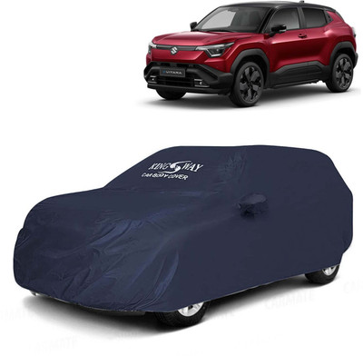 Kingsway Car Cover For Maruti Suzuki Vitara (With Mirror Pockets)(Grey)