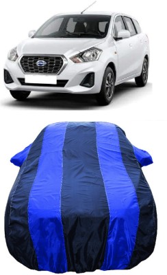 Wegather Car Cover For Datsun Go Plus T Option CVT Petrol (With Mirror Pockets)(Blue)