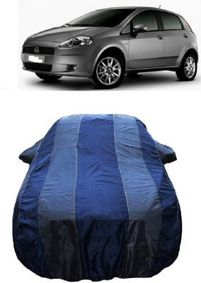 Wegather Car Cover For Fiat Punto Grande 1.2 (With Mirror Pockets)(Grey)