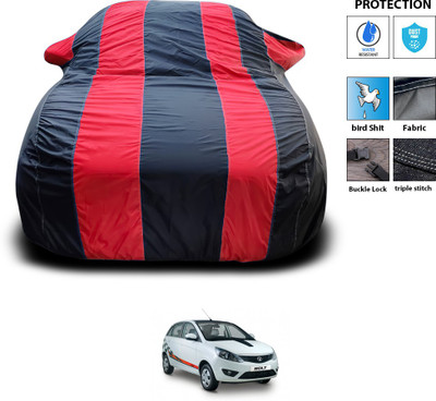 PAGORA Car Cover For Tata Bolt (With Mirror Pockets)(Red)