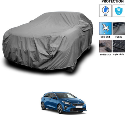 GOSHIV-car and bike accessories Car Cover For Kia ceed (With Mirror Pockets)(Grey)
