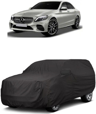 ANTOFY Car Cover For Mercedes Benz C-Class AMG Line C 300d Diesel (With Mirror Pockets)(Grey)