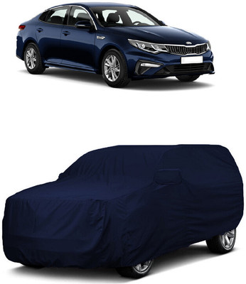 ANTOFY Car Cover For Kia Optima (With Mirror Pockets)(Blue)