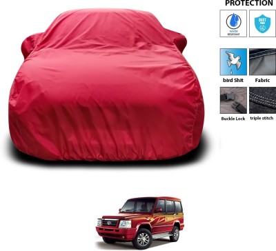CODOKI Car Cover For Tata Sumo Gold (With Mirror Pockets)(Maroon)