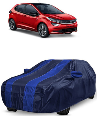 ANTOFY Car Cover For Tata Altroz XM Petrol (With Mirror Pockets)(Blue, Blue)