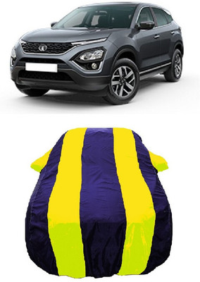 Wegather Car Cover For Tata Harrier XZ Diesel (With Mirror Pockets)(Yellow)