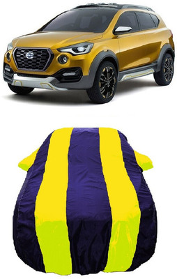 Wegather Car Cover For Datsun Go-Cross (With Mirror Pockets)(Yellow)