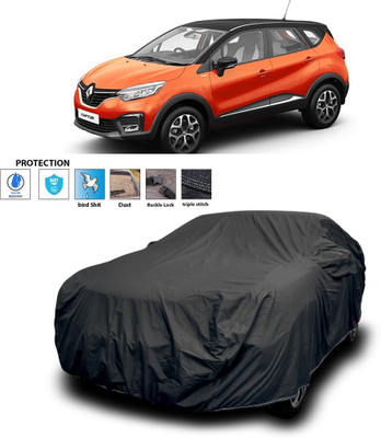 PAGORA Car Cover For Renault Captur (With Mirror Pockets)(Black)