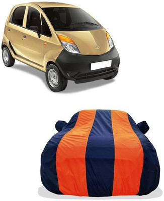 Tricway Car Cover For Tata Nano XE (With Mirror Pockets)(Orange)