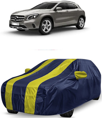 ANTOFY Car Cover For Mercedes Benz GLA Class Urban Edition 200 Petrol (With Mirror Pockets)(Yellow, Blue)