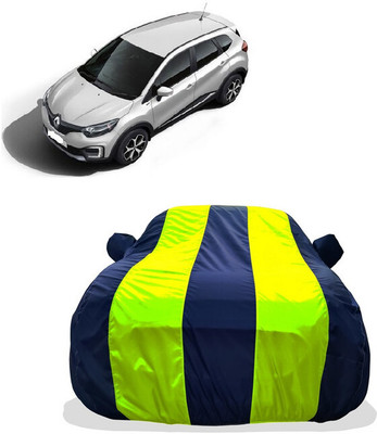 Tricway Car Cover For Renault Captur 1.5 Diesel RXL (With Mirror Pockets)(Yellow)
