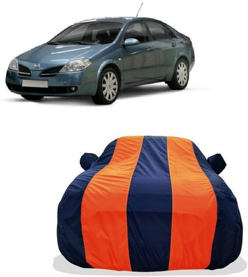 Tricway Car Cover For Nissan Primera 1.6 Acenta (With Mirror Pockets)(Orange)