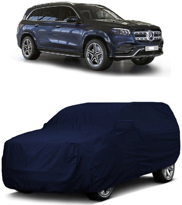 ANTOFY Car Cover For Mercedes Benz GLS 400 4MATIC (With Mirror Pockets)(Blue)