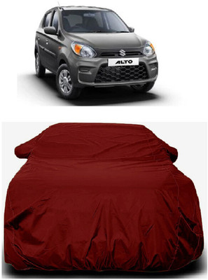 Autoprime Car Cover For Maruti Suzuki Alto 800 STD Petrol (With Mirror Pockets)(Maroon)
