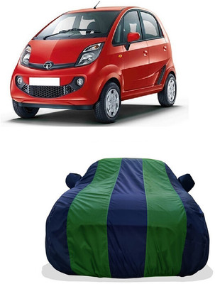 Tricway Car Cover For Tata Nano XT (With Mirror Pockets)(Green)