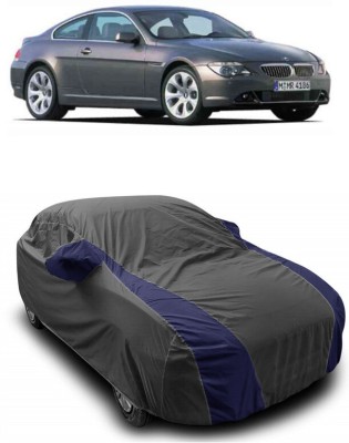 ANTOFY Car Cover For BMW 6 Series 645Ci (With Mirror Pockets)(Grey, Blue)