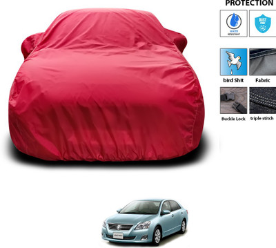PAGORA Car Cover For Toyota PREMIO (With Mirror Pockets)(Maroon)