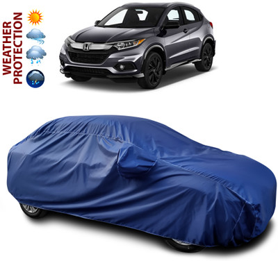 CODOKI Car Cover For Honda HR-V (With Mirror Pockets)(Blue)