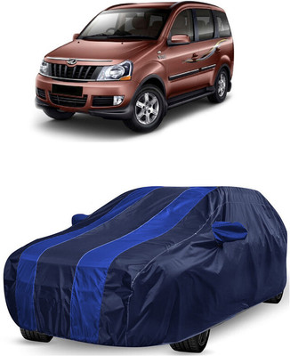 ANTOFY Car Cover For Mahindra Xylo (With Mirror Pockets)(Blue, Blue)