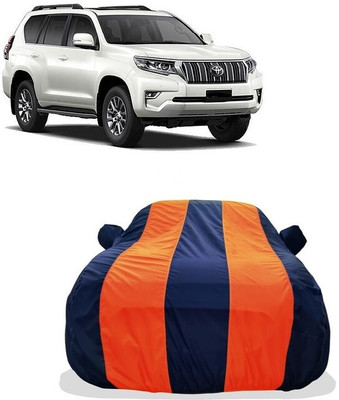 Tricway Car Cover For Toyota Prado (With Mirror Pockets)(Orange)