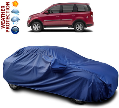 CODOKI Car Cover For Mahindra Xylo (With Mirror Pockets)(Blue)