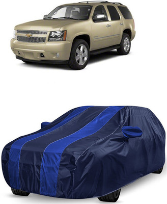 ANTOFY Car Cover For Chevrolet Tahoe 5.7L V8 (With Mirror Pockets)(Blue, Blue)
