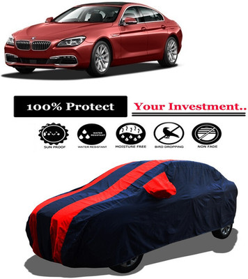 Amexride Car Cover For BMW 6 Series 640d Design Pure Experience (With Mirror Pockets)(Red)
