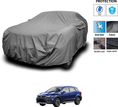 CODOKI Car Cover For Maruti Suzuki S-Cross (With Mirror Pockets)(Grey)